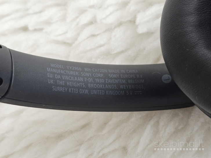 Naujos "Sony WH-CH720N" įkraunamos bluetooth ausinės