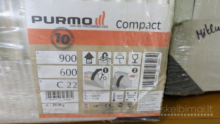 Nauji Purmo Compact radiatoriai su -40% nuolaida