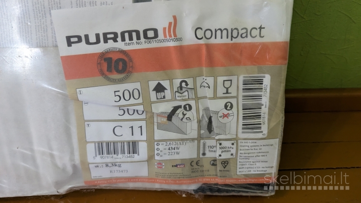 Nauji Purmo Compact radiatoriai su -40% nuolaida