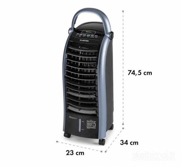 Naujas ventiliatorius, oro drėkintuvas Klarstein 