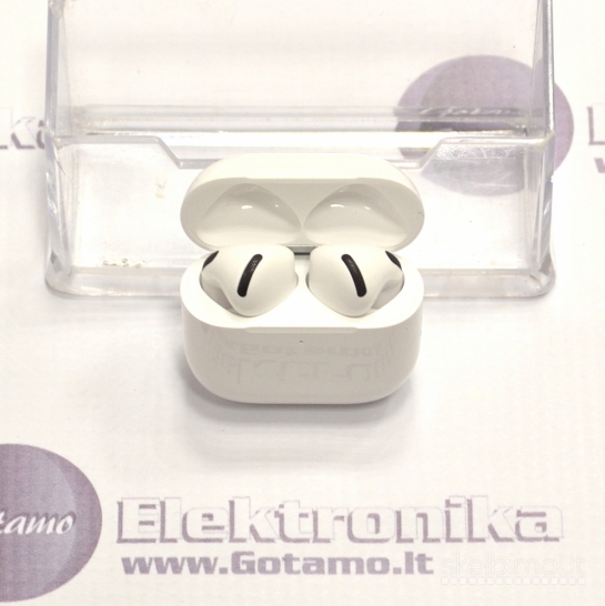 Bluetooth ausinės Borofone Wireless baltos spalvos WWW.GOTAMO.LT