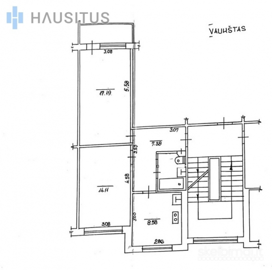 PARDUODAMAS 2 K. BUTAS PROJEKTUOTOJŲ G. 22, PANEVĖŽYJE