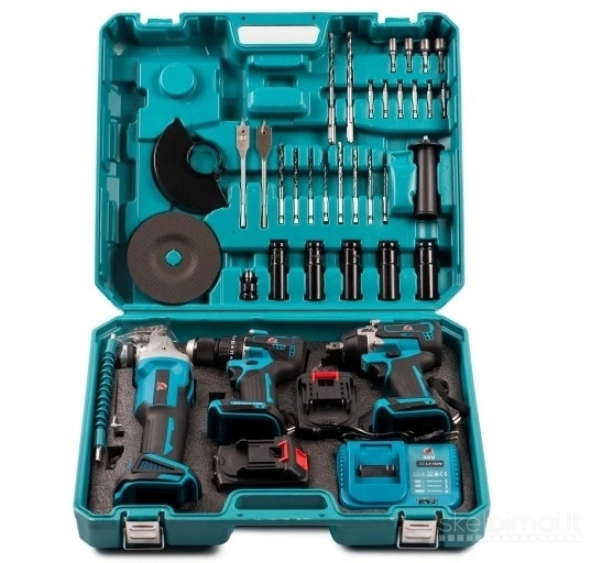 Naujas Makita analgoų rinkinys 18v 2x5ah