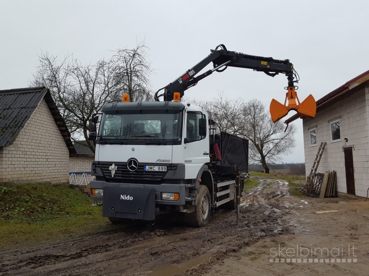 Krovinių pervežimas Alytuje – Savivarčiu – Krovininiu Furgonu 