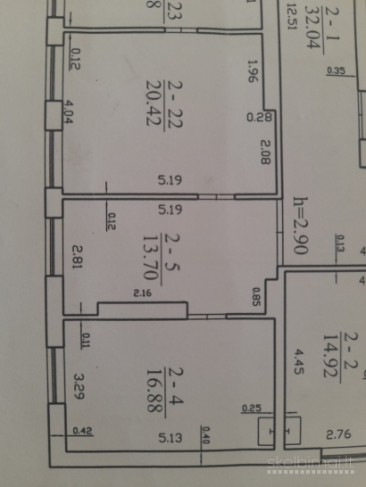 Išnuomojamos 60 kv.m. Patalpos Šaulių g., tinkamos įvairiai veiklai