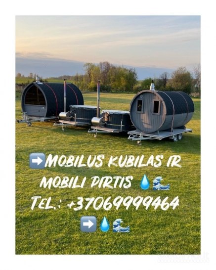 Dzūkijoje Mobilaus Kubilo ir Mobilios Pirties Nuoma +37069999464