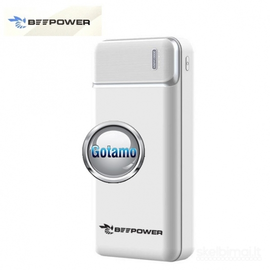 20000mAh BeePower išorinė baterija akumuliatorius (Power Bank)