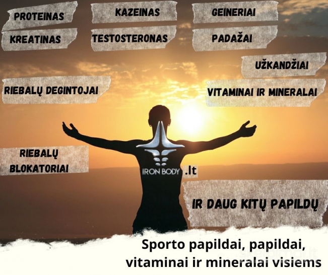 Papildai pigiau, Sportui, sveikatai, lieknejimui ir kiti