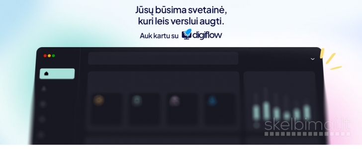 Digiflow.lt - Internetinės svetainės už gerą kainą