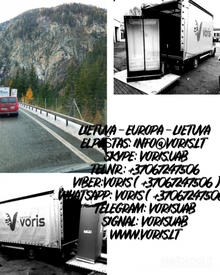 SKUBUS Krovinių transportavimas LIETUVA-EUROPA-LIETUVA 