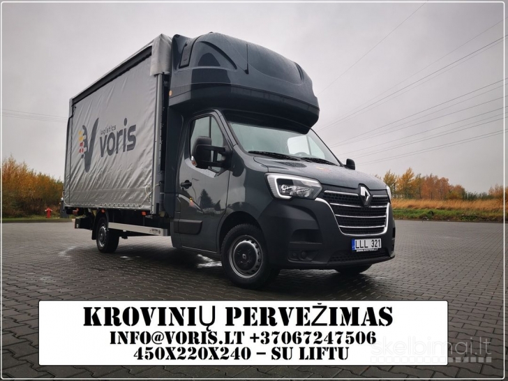 Kroviniu Pervezimas | Dirbame 24/7  LIETUVA-EUROPA-LIETUVA www.voris.lt