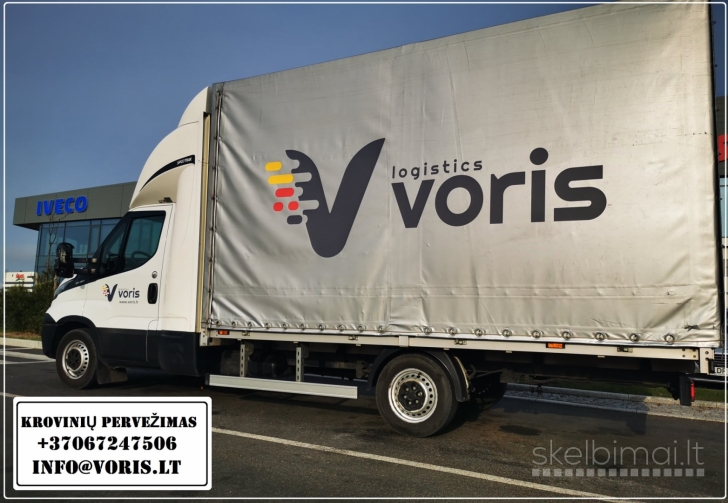 Atliekame įvairių krovinių pervežimus, bei logistiką