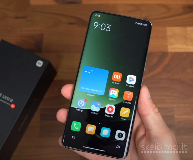 NAUJAS! XIAOMI 13 ULTRA+512GB+SNAPDRAGON+5G+2SIM+WiFi7