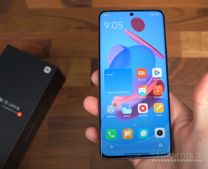 NAUJAS! XIAOMI 13 ULTRA 1024GB+AMOLED DOLBY VISION+SNAPDRAGON+5G+2SIM+WiFi7