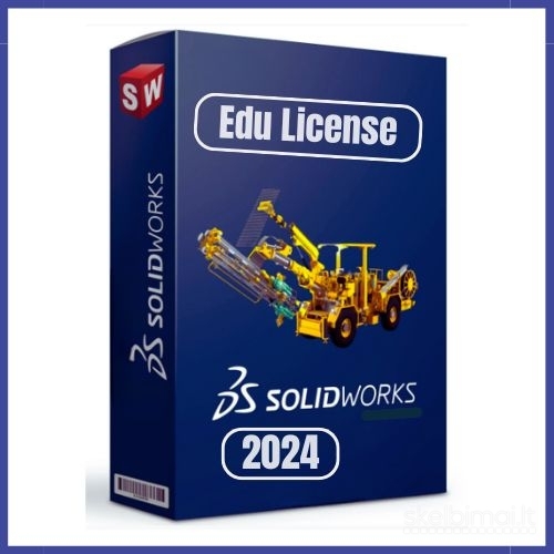 Solidworks Edu Licencija 2024 