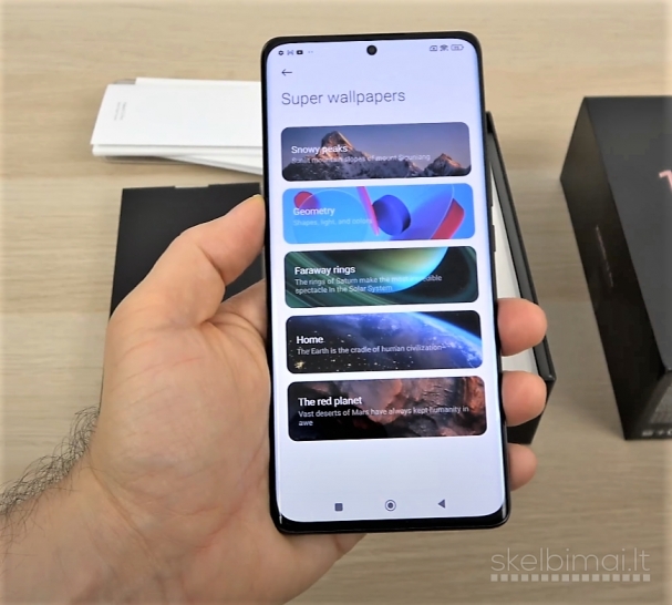 XIAOMI 12 Pro-1024GB+AMOLED DOLBY VISION+SNAPDRAGON-2SIM-Wi-Fi 6+DĖKLAS DOVANŲ!