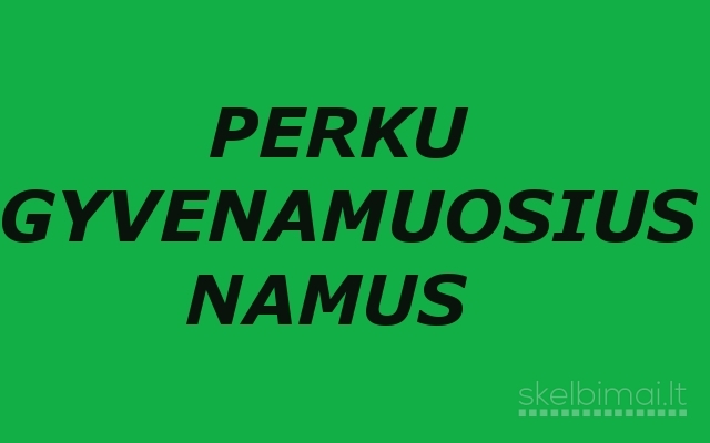 Superku gyvenamuosius namus