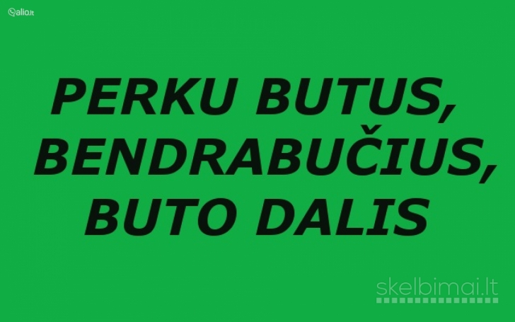 Superku butus, bendrabučius, buto dalis