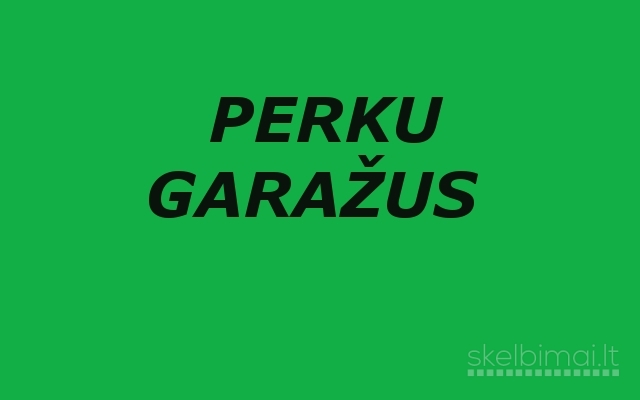 Superku garažus