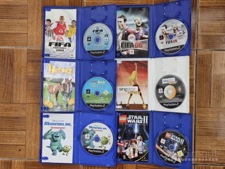 Playstation2 žaidimų rinkinys / Playstation 2