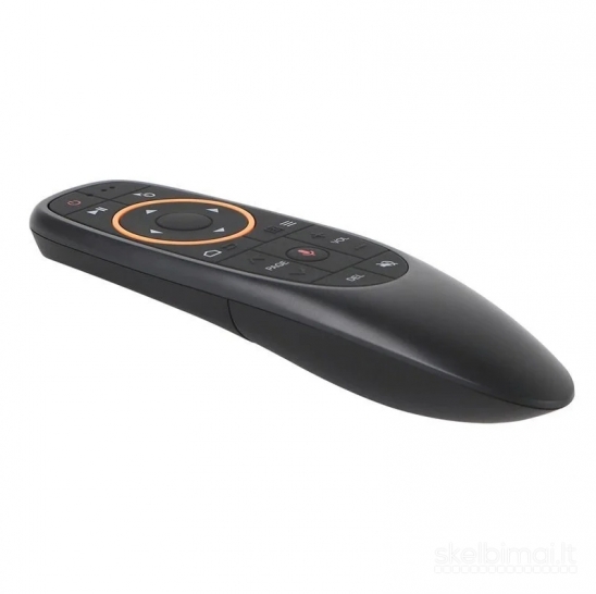 G10 AIR MOUSE-ORO PELĖ+VALDYMAS BALSU+UNIVERSALUS NUOTOLINIO VALDYMO PULTAS