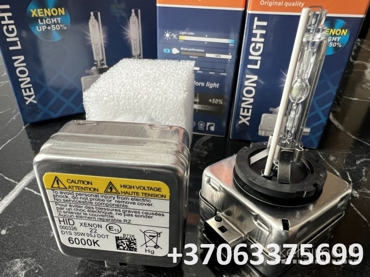 Xenon D1S 6000k, komplektas 2vnt. 25eur +37063375699