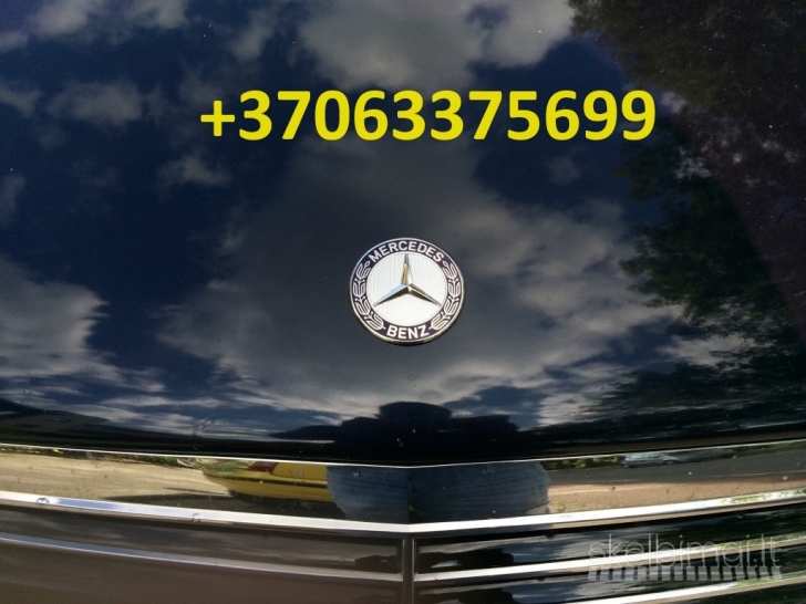 Mercedes ženkliukas/emblema W203 W204 W210 w211 W220 W221 W212 W213 W164 W177