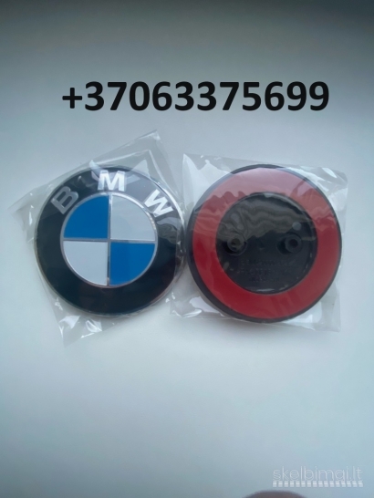 Bmw E81,E87, F07, F10, F11 serijos ženkliukai/emblemos +37063375699