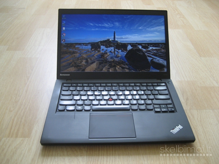 Greitas Lenovo T440s su SSD ir 2 baterijom