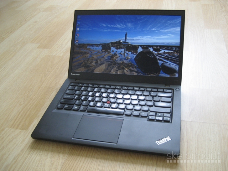 Greitas Lenovo T440s su SSD ir 2 baterijom