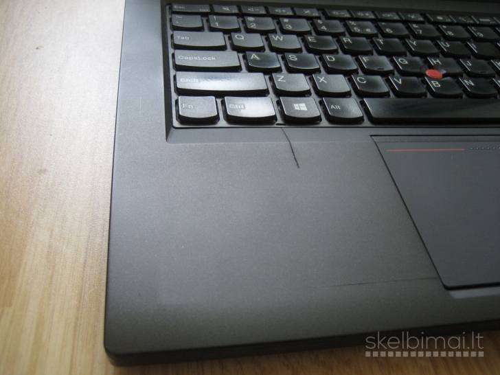 Greitas Lenovo T440s su SSD ir 2 baterijom