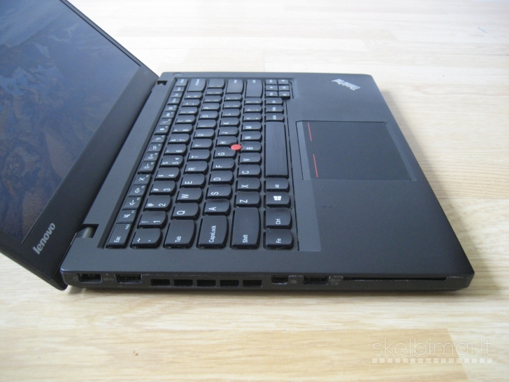 Greitas Lenovo T440s su SSD ir 2 baterijom