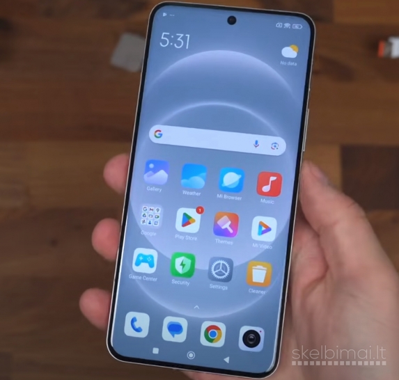 NAUJAS! XIAOMI 14 ULTRA+512GB+SNAPDRAGON+2SIM+5G+Wi-Fi 7