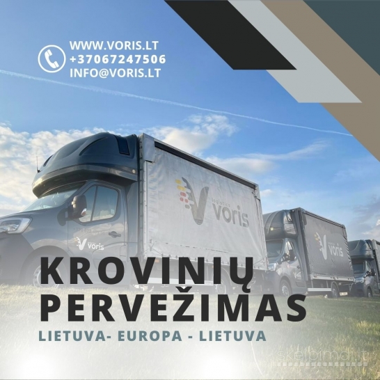 EUROPA PERVEŽIMAI LIETUVA-EUROPA-LIETUVA www.voris.lt 