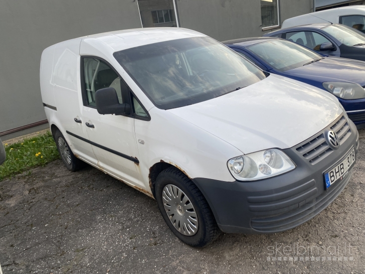 Parduodamas VOLKSWAGEN CADDY, baltos spalvos