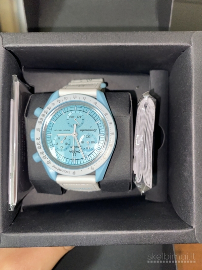 Omega x Swatch Mission to uranus laikrodis