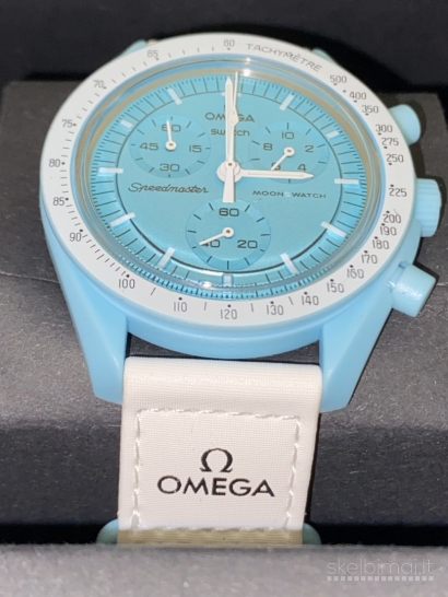 Omega x Swatch Mission to uranus laikrodis