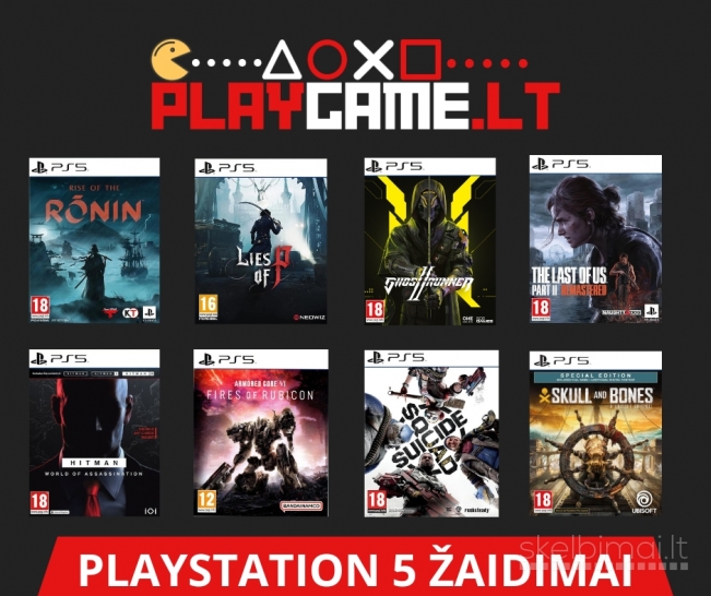 Playstation Ps4/ps5 žaidimai 