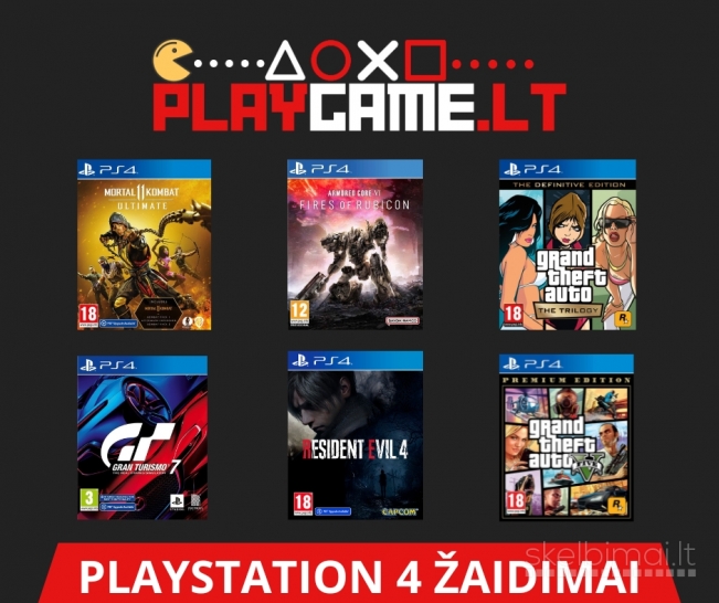 Playstation Ps4/ps5 žaidimai 