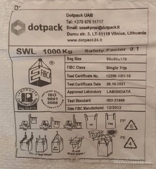  Nauji didmaišiai 90x90x170