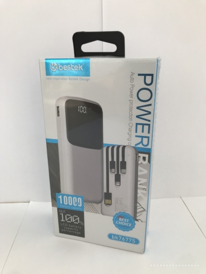 Power Bankas 10000mah Bestek su Led