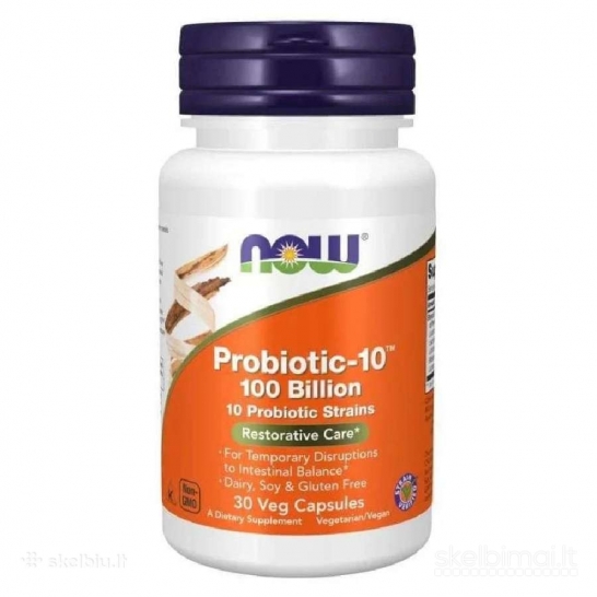 Now Probiotic-10 100 billion Probiotikai!