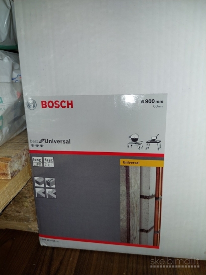 Deimantiniai pjovimo diskai bosch, 900mm