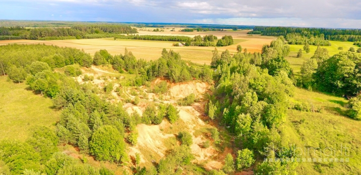 Sodyba vienkiemis prie karjero Rokiškio raj. Bučiūnų k., Nr. 620