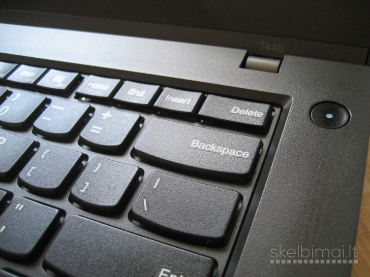 LENOVO T440 touchscreen su dviem akumuliatoriais