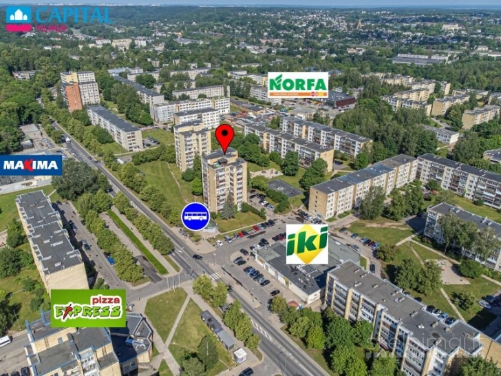 BUTAS SU PANORAMINIU VAIZDU PRO LANGĄ