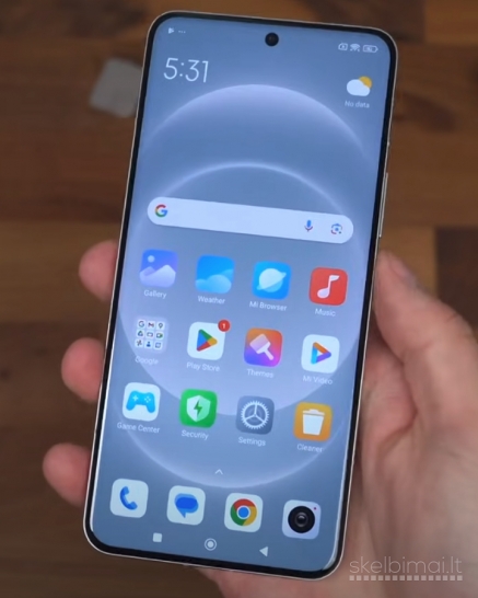 NAUJAS! XIAOMI 14 ULTRA+512GB+SNAPDRAGON+2SIM+5G+Wi-Fi 7