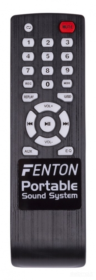 Fenton FT12LED 700W nešiojama kolonėlė su bevieliu mikrofonu