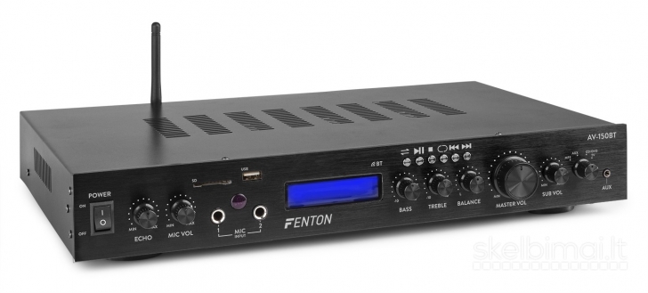 Fenton AV-150BT 5 kanalų garso stiprintuvas su USB/BT/SD/FM