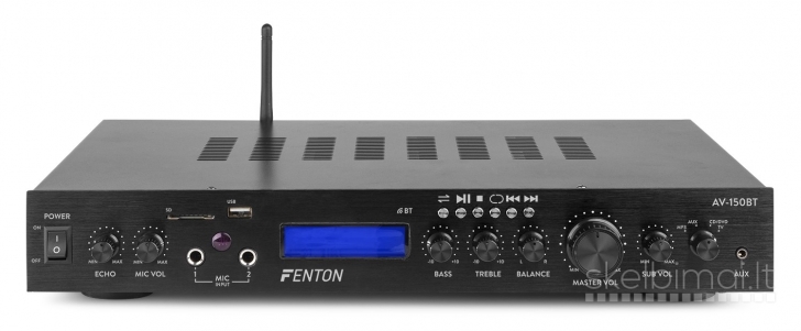 Fenton AV-150BT 5 kanalų garso stiprintuvas su USB/BT/SD/FM